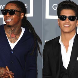 Lil Wayne,Bruno Mars